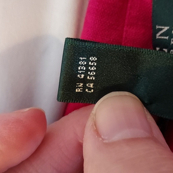 Lauren Ralph Lauren Women's Blouse Shirt Barbie Hot Pink 100% Linen Size L - Picture 13 of 16